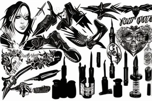 bullet for my valentine tattoo idea