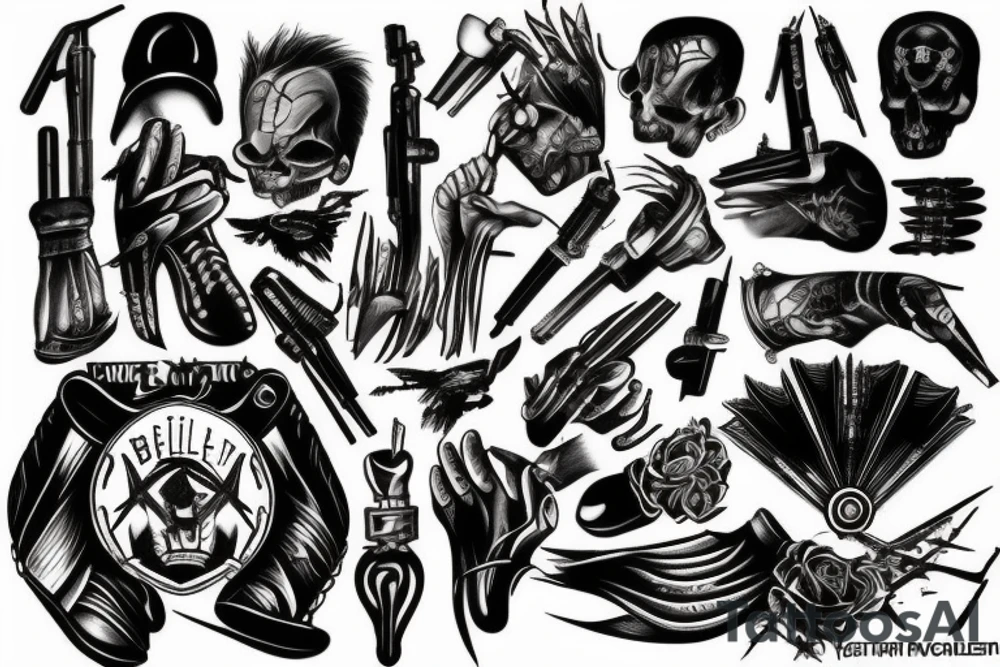 bullet for my valentine tattoo idea