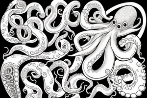 octopus arm tattoo idea