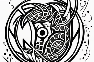 Pisces sign
Trident tattoo idea