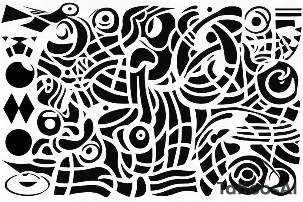 only one red-black line with shadows which walks around the left arm with no other tattoos tattoo idea