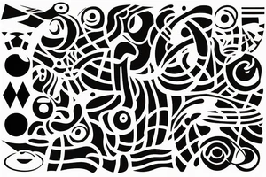 only one red-black line with shadows which walks around the left arm with no other tattoos tattoo idea