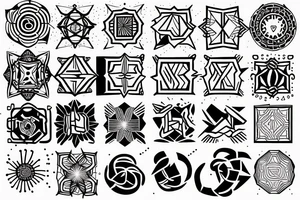 Mind and Body connection tattoo idea