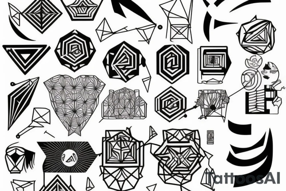 Mind and Body connection tattoo idea