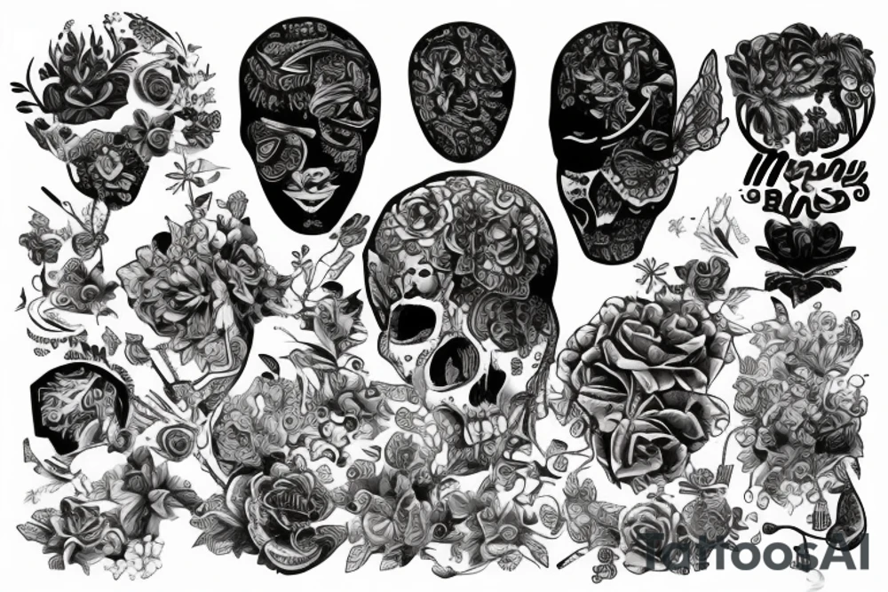 Mind and body are interrelated tattoo idea