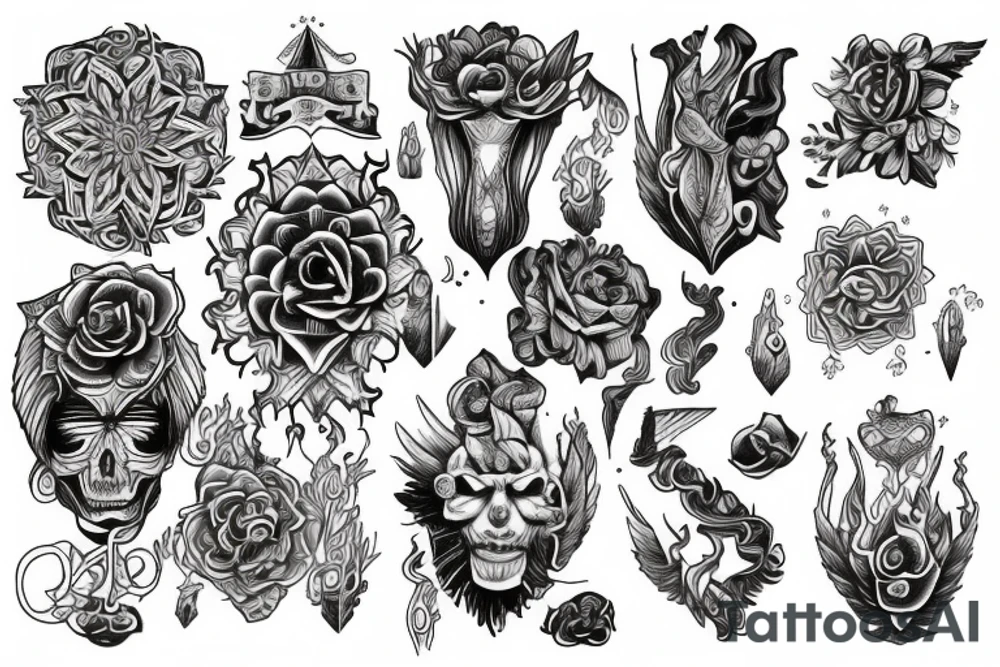 Spiritual life tattoo idea