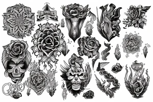 Spiritual life tattoo idea