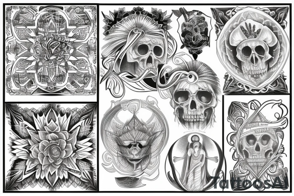 Spiritual life tattoo idea