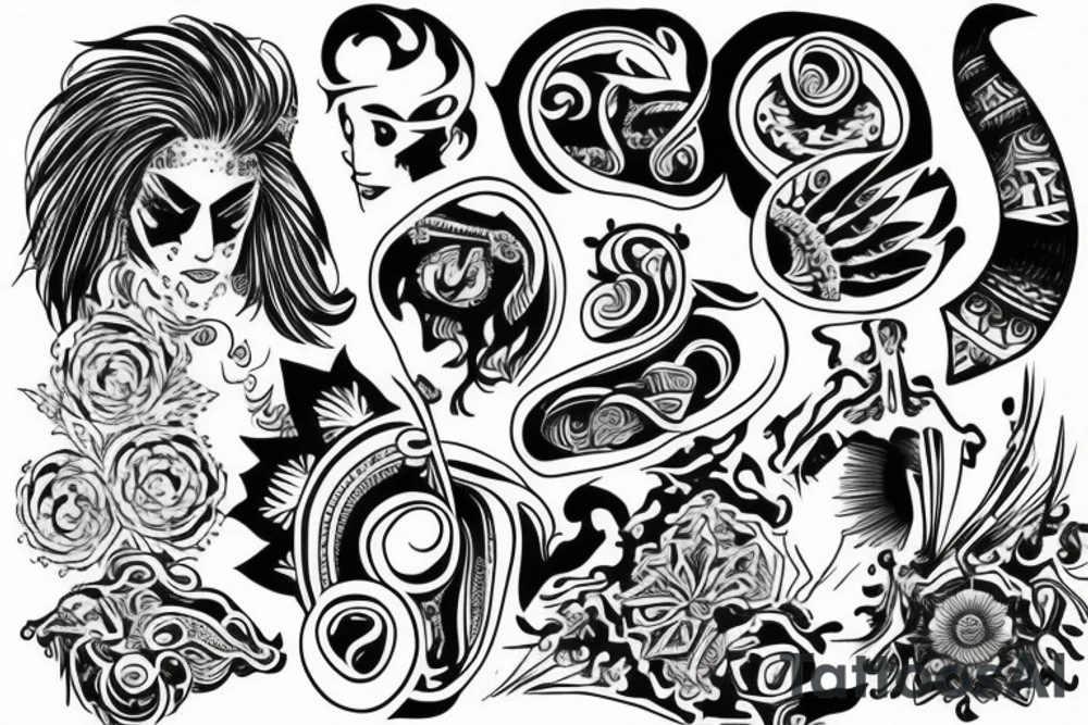 Spiritual tattoo idea