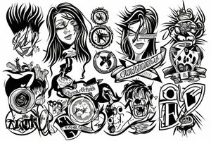 Son tribute tattoo idea