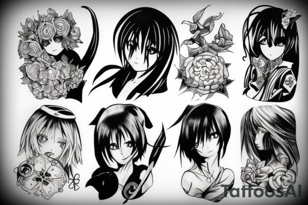 Anime tattoo idea