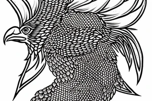 Albanian double headed eagle tattoo idea