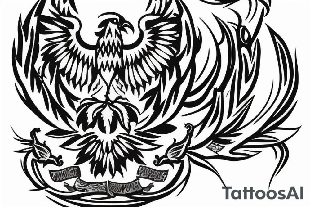 Albanian double headed eagle tattoo idea