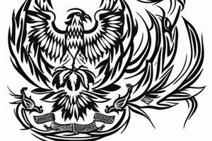 Albanian double headed eagle tattoo idea