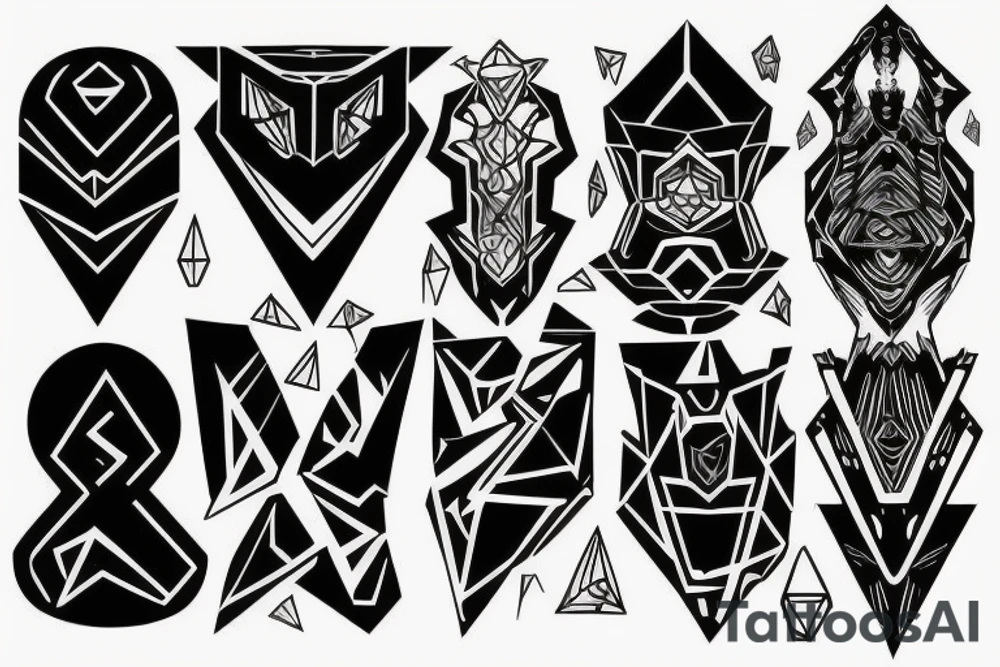 cyberpunck back tatto sanddevistan tattoo idea