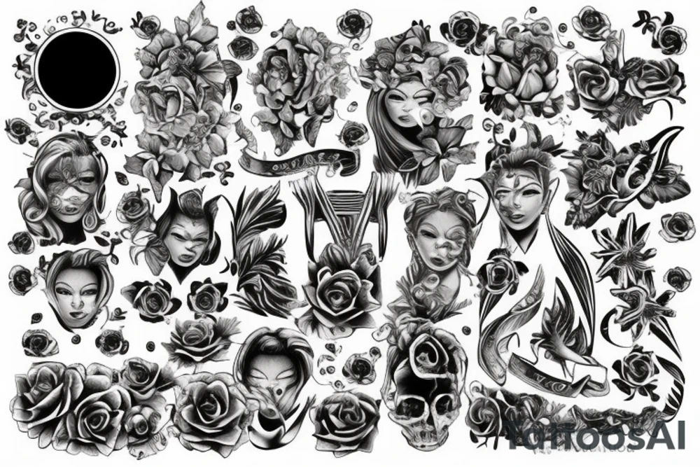 Photo tattoo idea