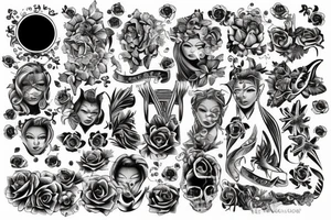 Photo tattoo idea