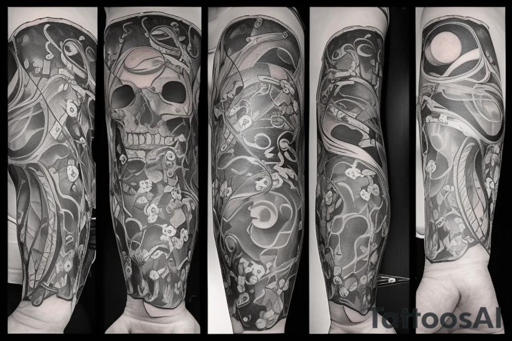 Music tattoo idea