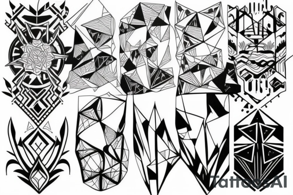 Light and dark tattoo idea