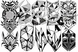 Light and dark tattoo idea