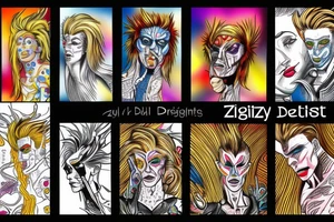 ziggy stardust tattoo idea