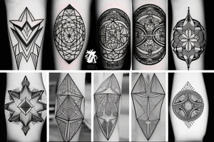 Life, light and dark tattoo idea