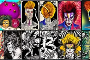ziggy stardust tattoo idea