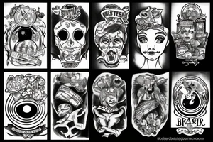 big brother and sister tattoo idea