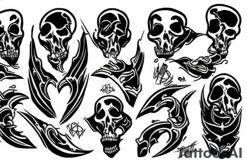 reaper tattoo idea