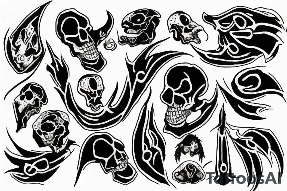 reaper tattoo idea