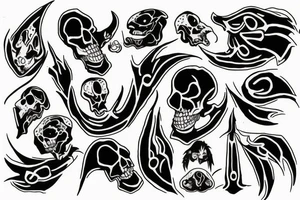reaper tattoo idea