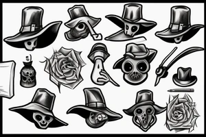 plague doctor tattoo idea