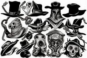 plague doctor tattoo idea