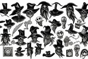 plague doctor tattoo idea