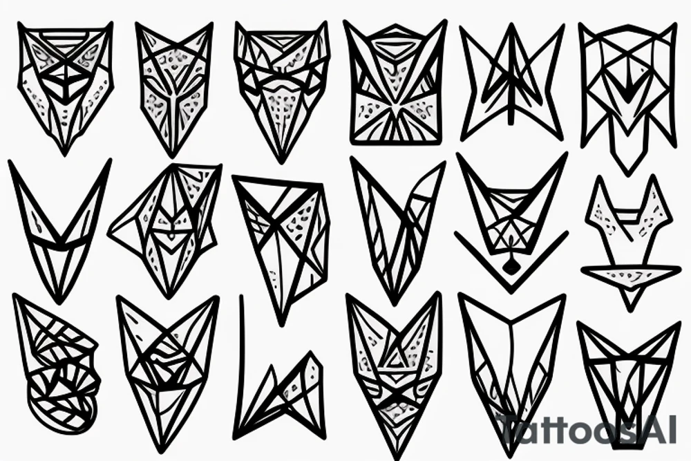 triangly tattoo idea