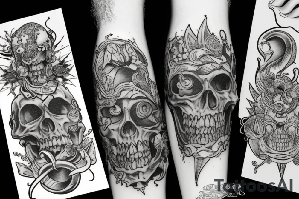 7 deadly sins tattoo idea