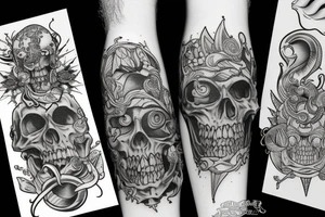 7 deadly sins tattoo idea