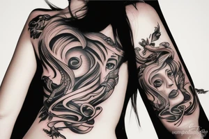 Scorpio girl tattoo idea