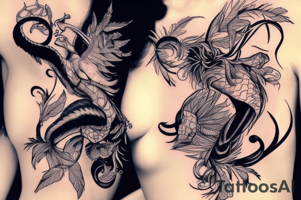 Scorpio girl tattoo idea