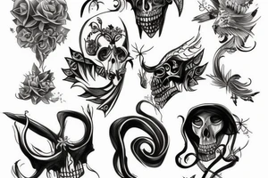 7 sins tattoo idea