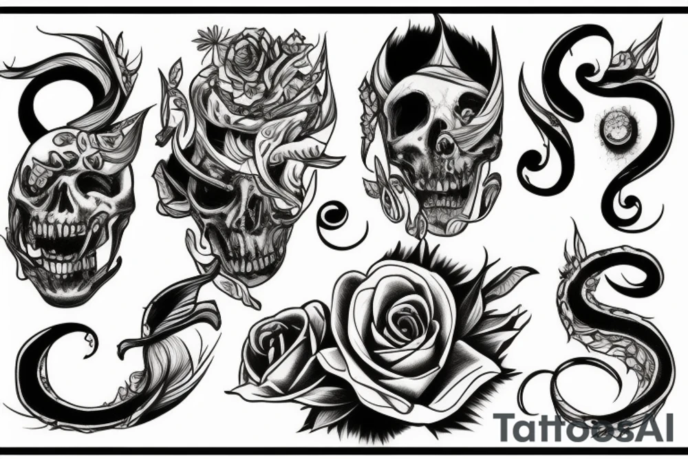 7 sins tattoo idea