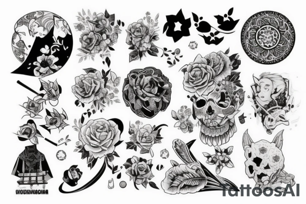 Голова Эвы tattoo idea