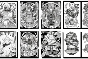 Spaceship tattoo idea