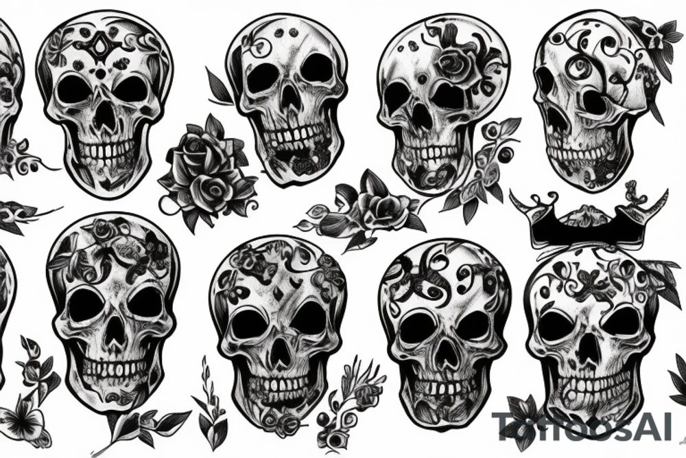 memento mori tattoo idea