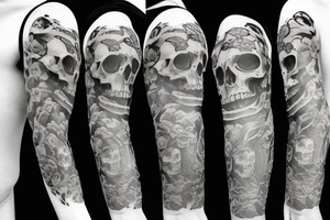 memento mori tattoo idea