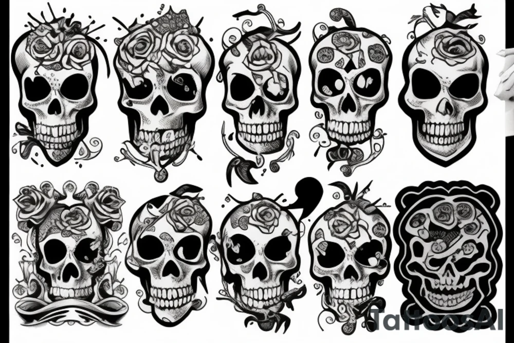 memento mori tattoo idea