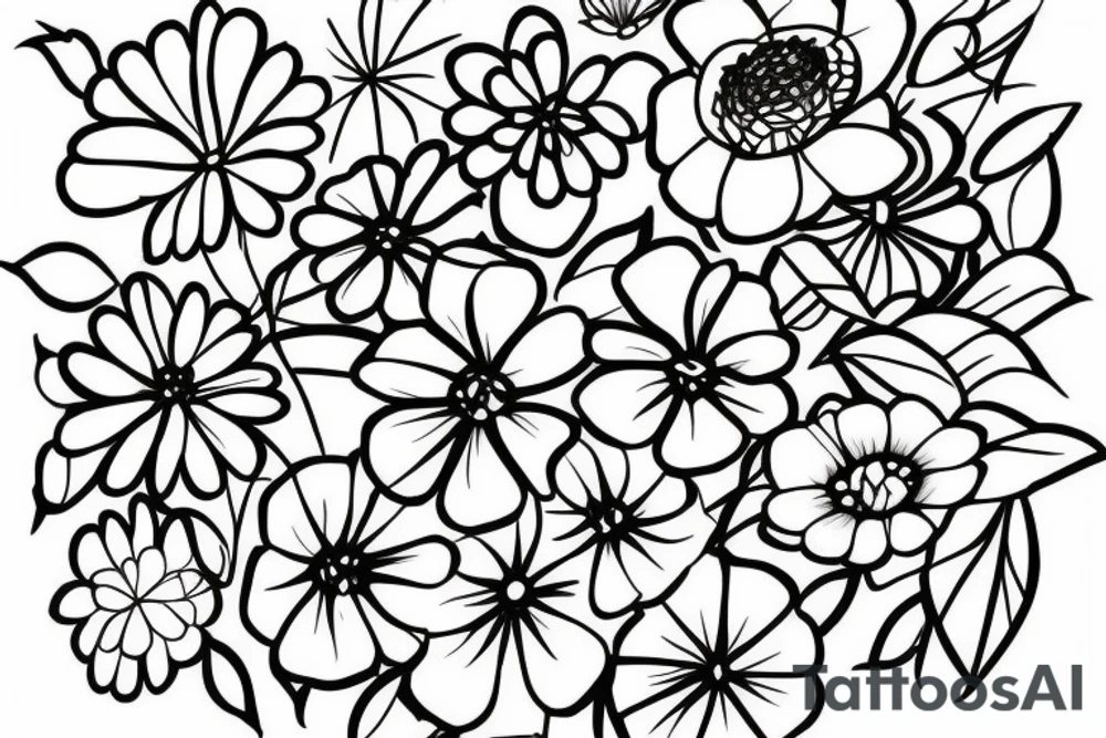 Gonna scatter across that sky
Light a flower, flowerwork
Flower, flowerwork
Gonna shine across that sky
Light a flower, flowerwork
Flower, flowerwork tattoo idea