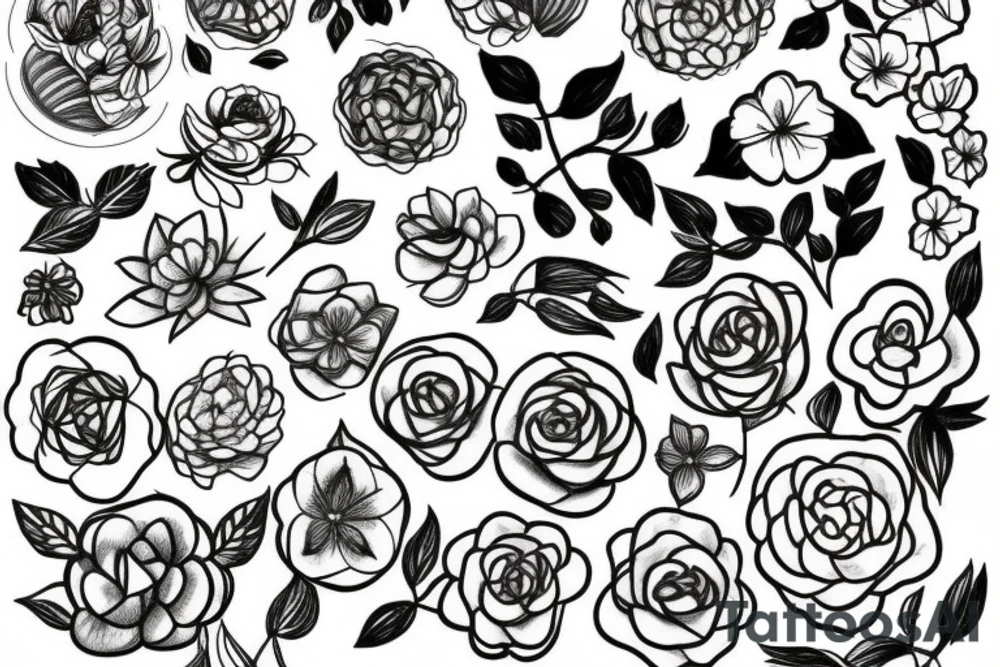 Gonna scatter across that sky
Light a flower, flowerwork
Flower, flowerwork
Gonna shine across that sky
Light a flower, flowerwork
Flower, flowerwork tattoo idea