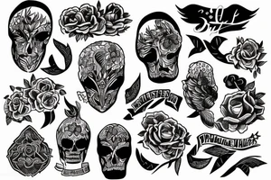 Brother and sister tattoo idea