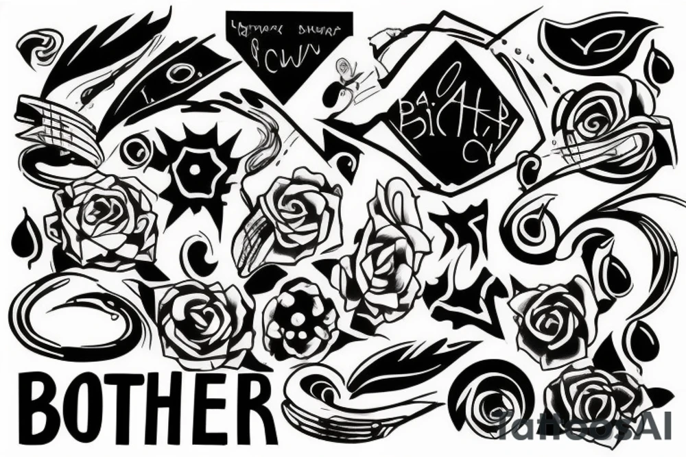 Brother tattoo idea